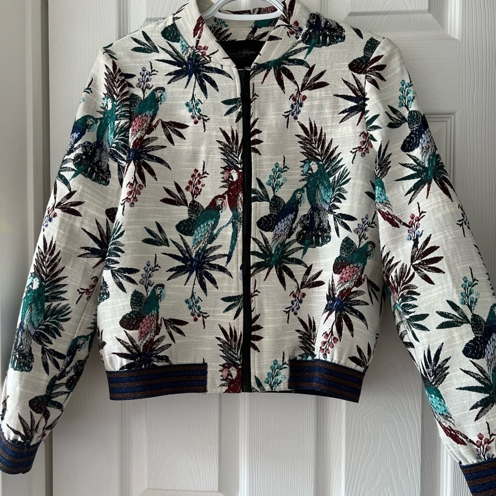 Luna Allegria Bomber Jacket Size Small